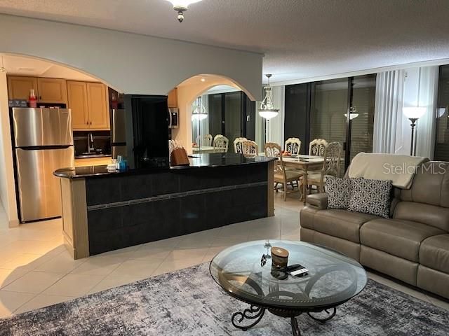 Dining room, Interior, Kitchen, Living room, Pendant Lights, Stainless Steel Appliances