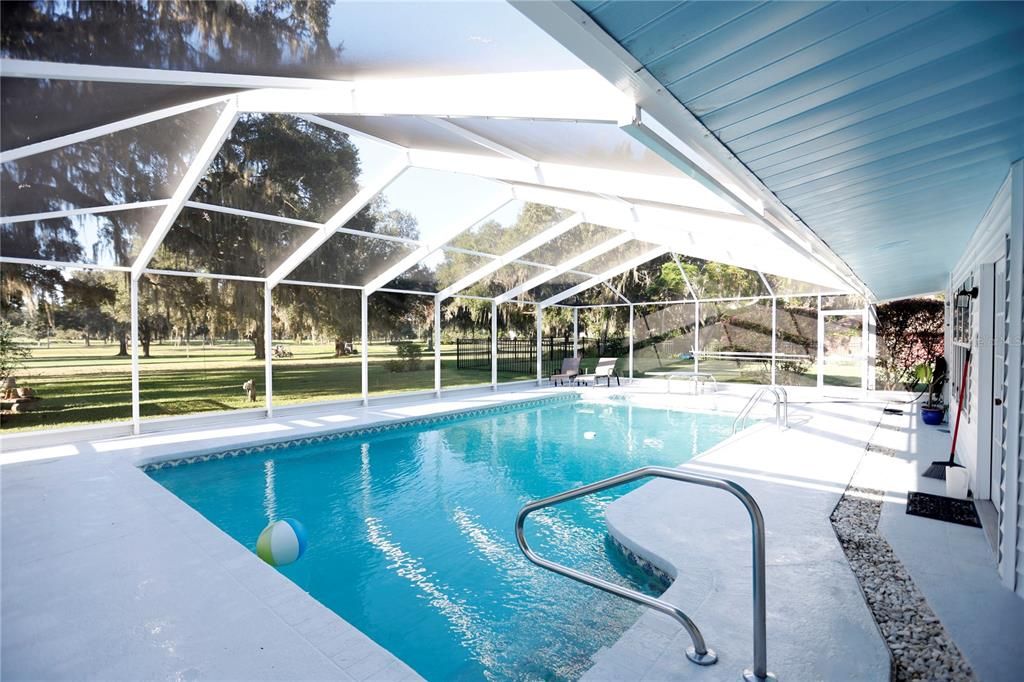 Glass Ceilings, Interior, Pool, Sun Room