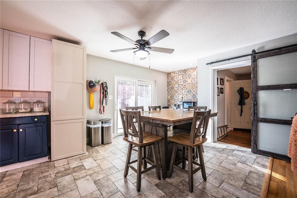 Dining room, Interior, Wood Texture Flooring