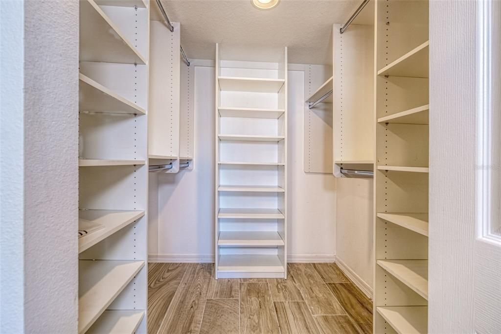 Interior, Recessed Lighting, Walk-in Closets, Wood Texture Flooring