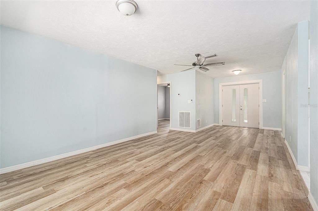 Empty room, Interior, Wood Texture Flooring