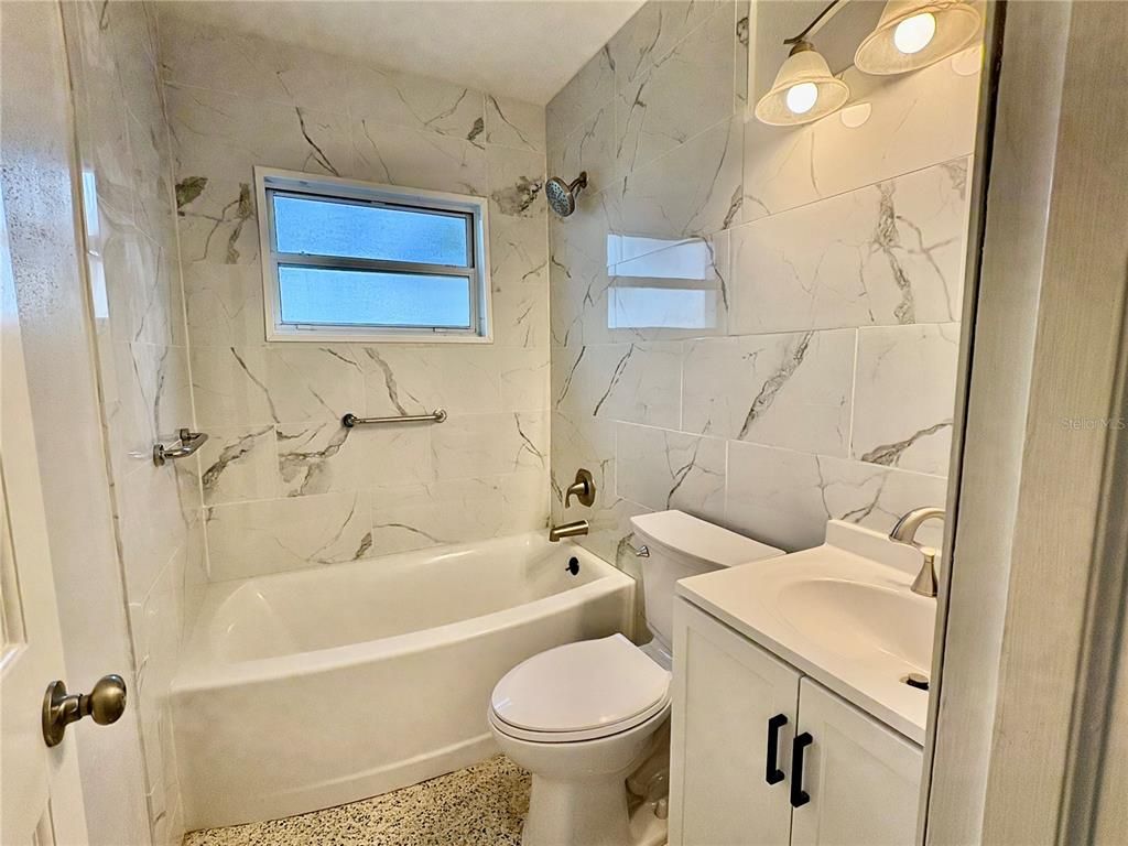 Bathroom, Interior, Marble Walls