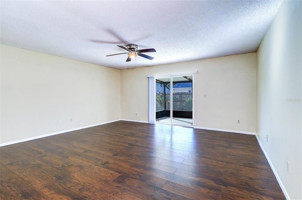 Empty room, Interior, Wood Texture Flooring