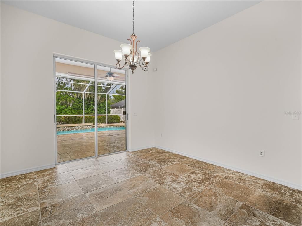 Chandelier, Empty room, Interior