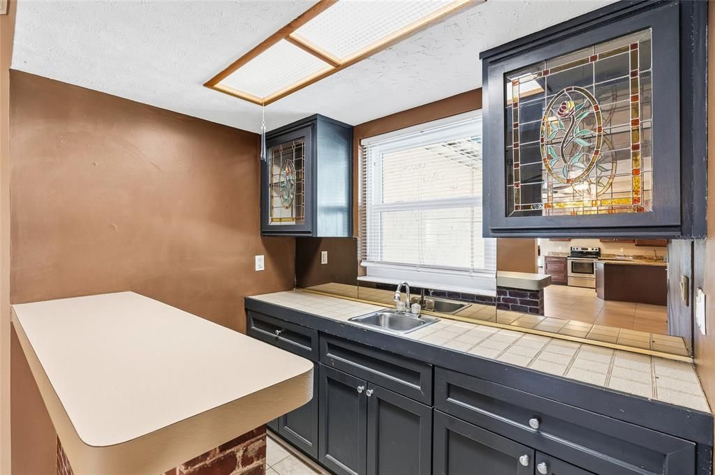 Interior, Kitchen, Tile Countertops