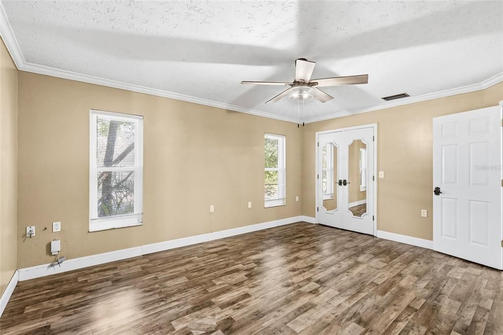 Empty room, Interior, Wood Texture Flooring
