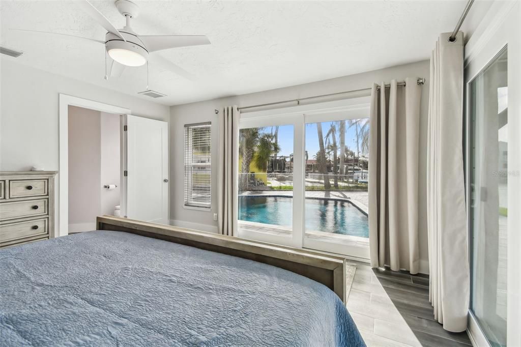 Bedroom, Interior, Water, Wood Texture Flooring