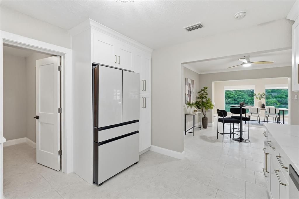 Dining room, Interior, Kitchen
