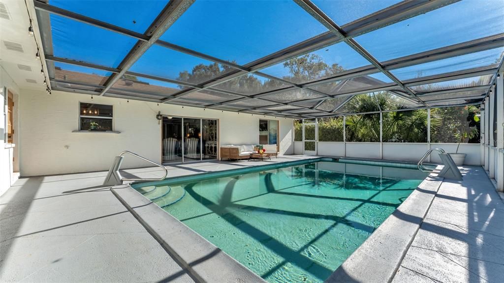 Glass Ceilings, Interior, Pool, Sun Room