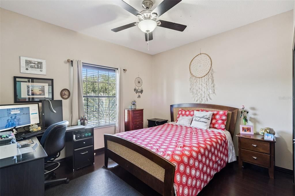 Bedroom, Home Office, Interior, Wood Texture Flooring