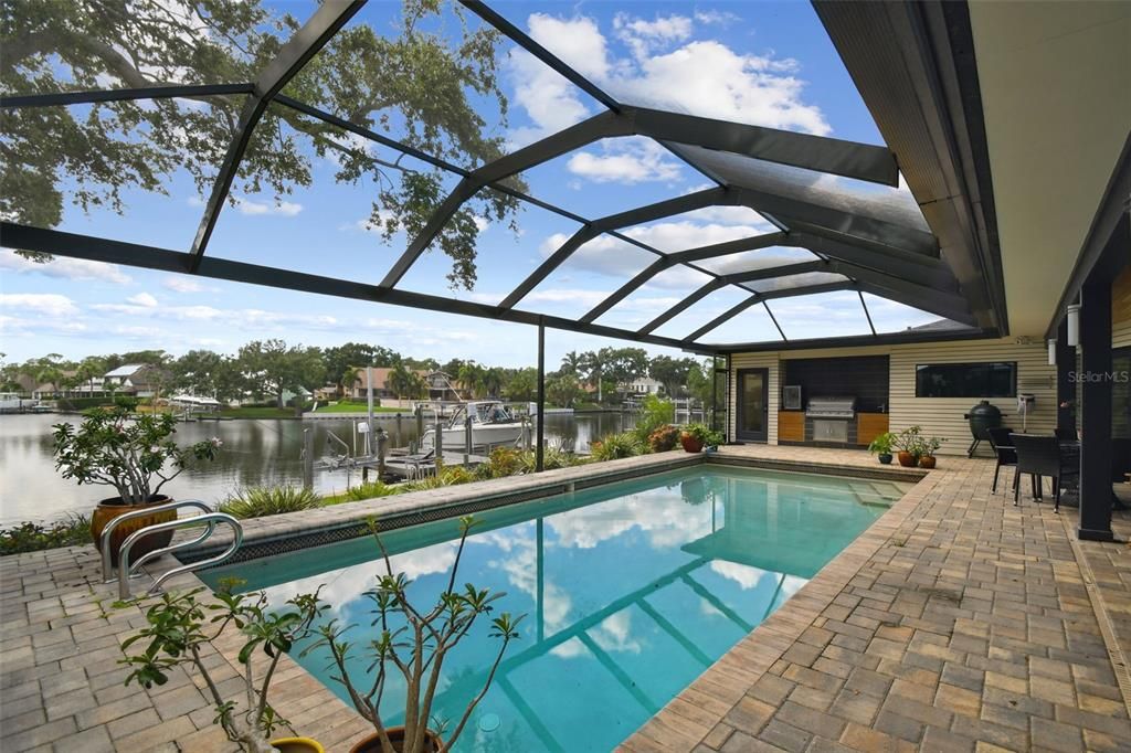 Glass Ceilings, Interior, Pool, Sun Room, Water