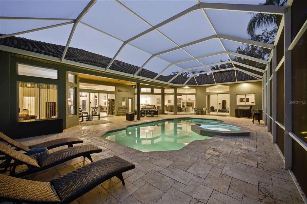 Glass Ceilings, Interior, Pool, Sun Room