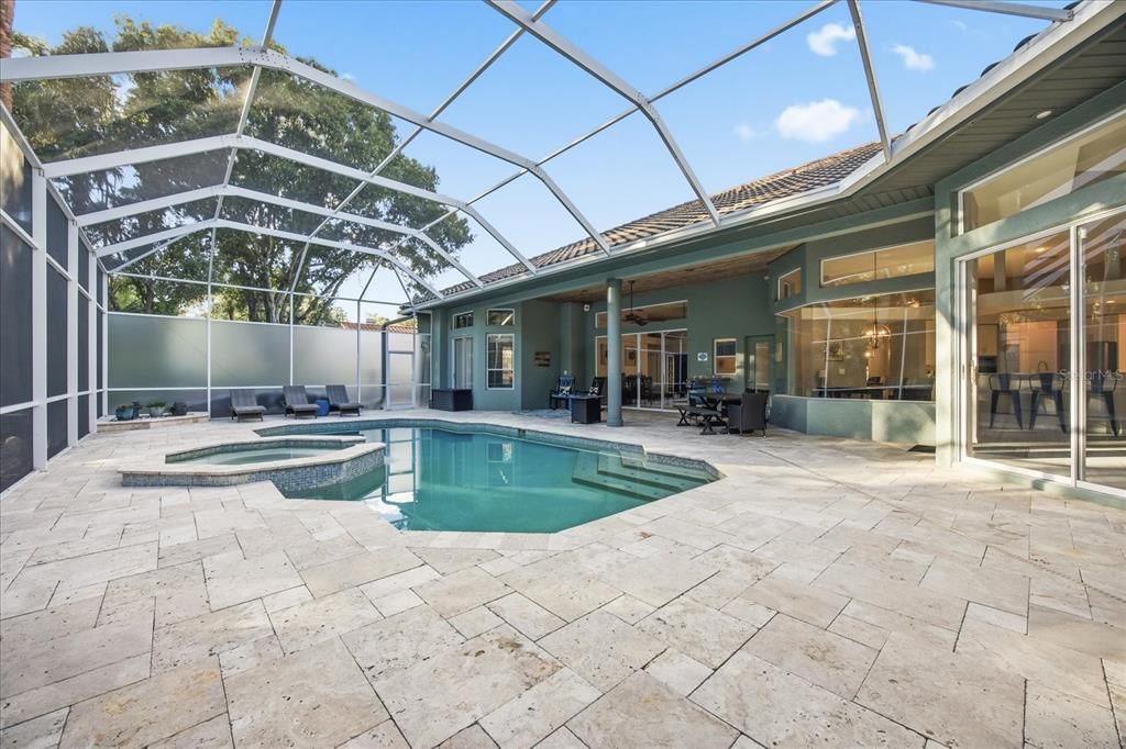 Glass Ceilings, Interior, Pool, Sun Room
