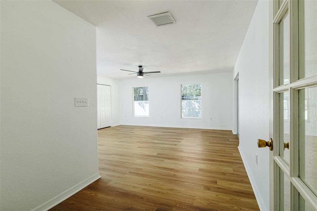 Empty room, Interior, Wood Texture Flooring