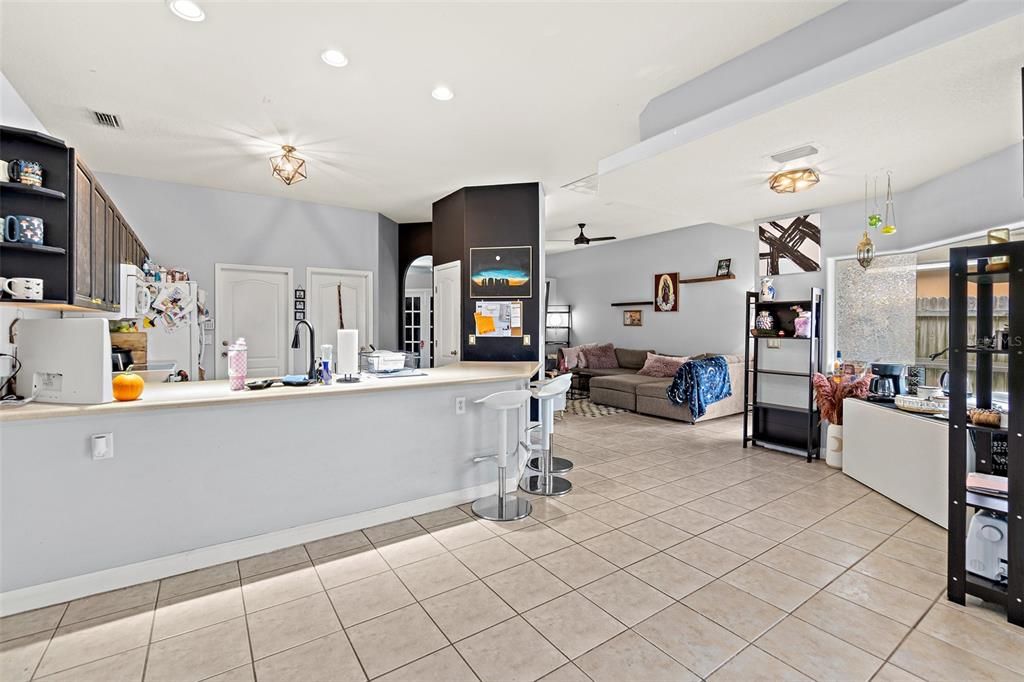 Interior, Kitchen, Recessed Lighting