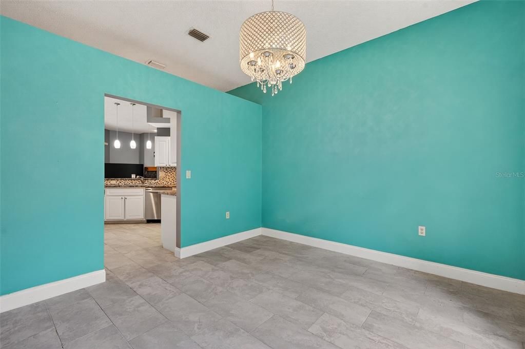 Chandelier, Empty room, Interior, Kitchen