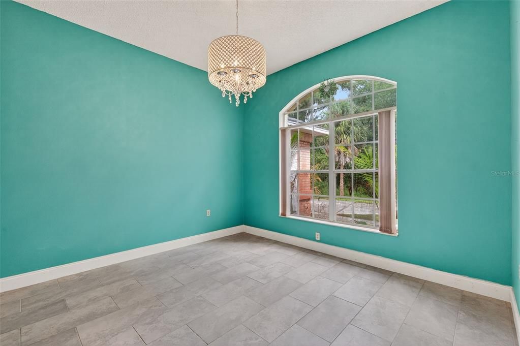 Chandelier, Empty room, Interior