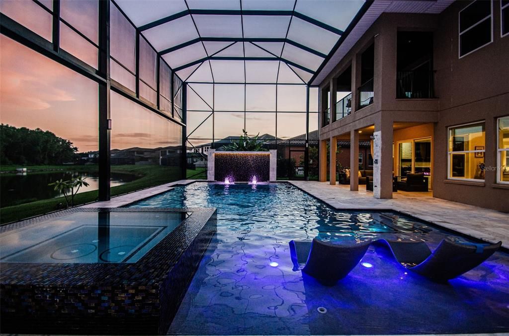 Glass Ceilings, Interior, Pool, Sun Room