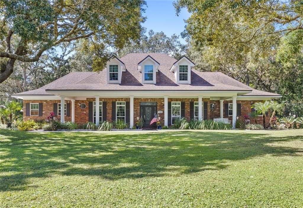 Exterior, Facade, Brick Facade, Cape Cod