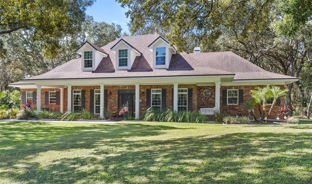 Exterior, Facade, Brick Facade, Cape Cod