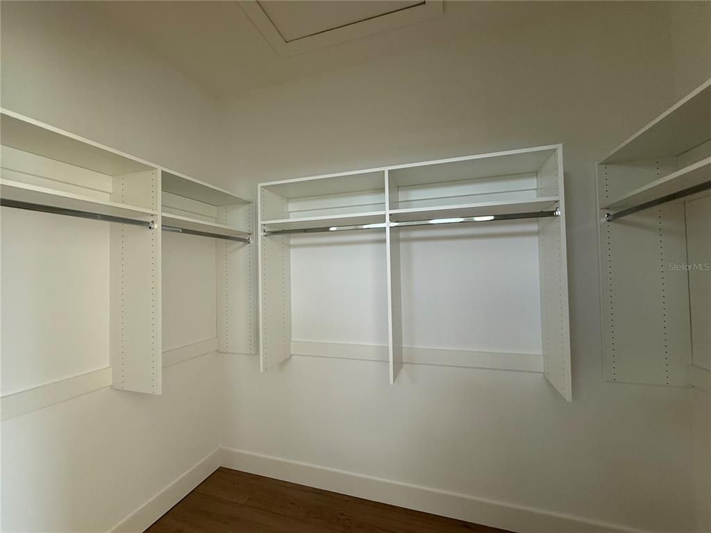 Interior, Walk-in Closets, Wood Texture Flooring