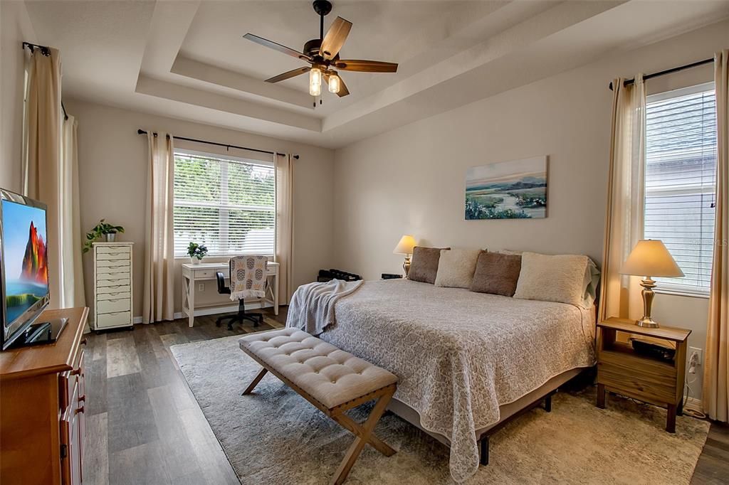 Bedroom, Home Office, Interior, Wood Texture Flooring