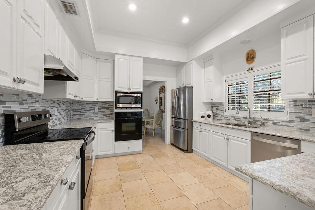 Interior, Kitchen, Recessed Lighting, Stainless Steel Appliances