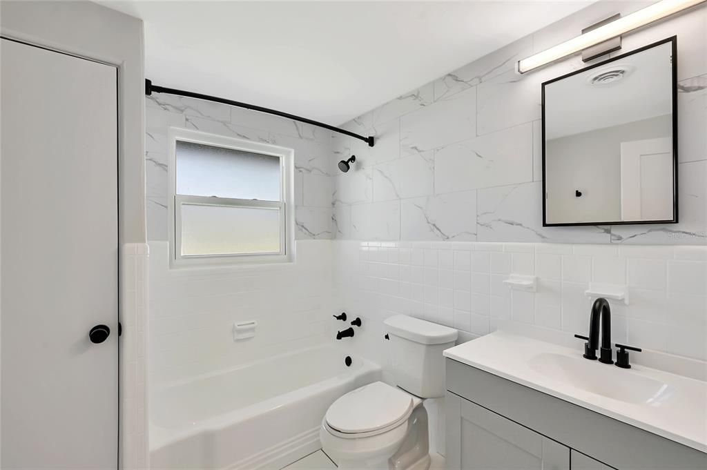 Bathroom, Interior, Marble Walls
