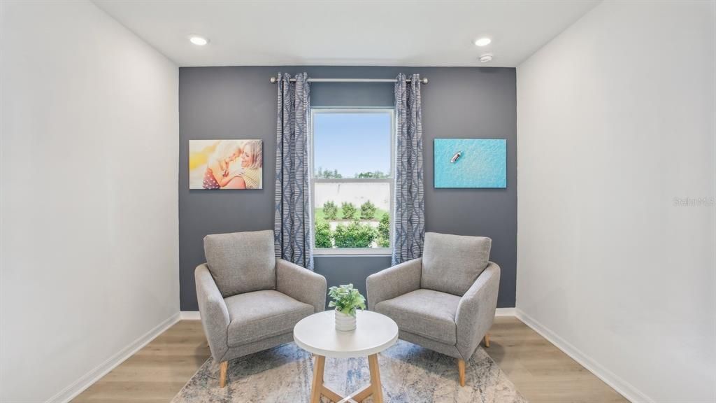 Interior, Recessed Lighting, Wood Texture Flooring