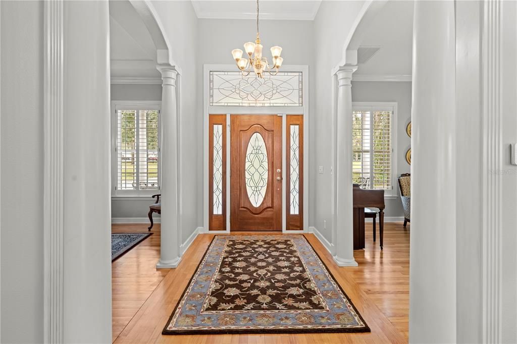 Chandelier, Interior, Pendant Lights, Wood Texture Flooring