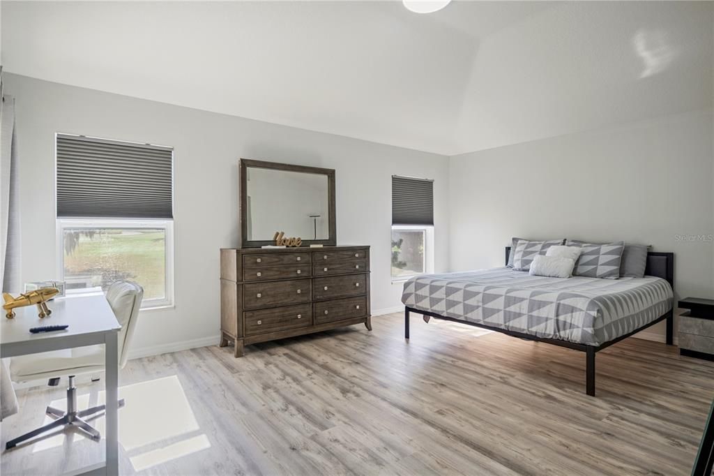 Bedroom, Home Office, Interior, Wood Texture Flooring