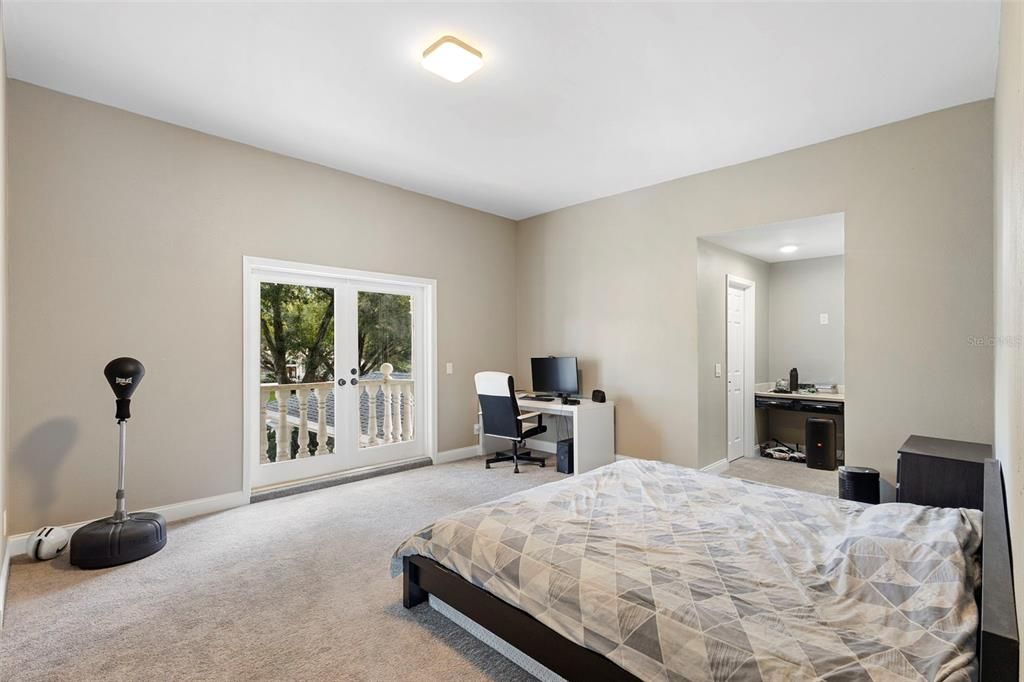 Bedroom, Home Office, Interior, Recessed Lighting