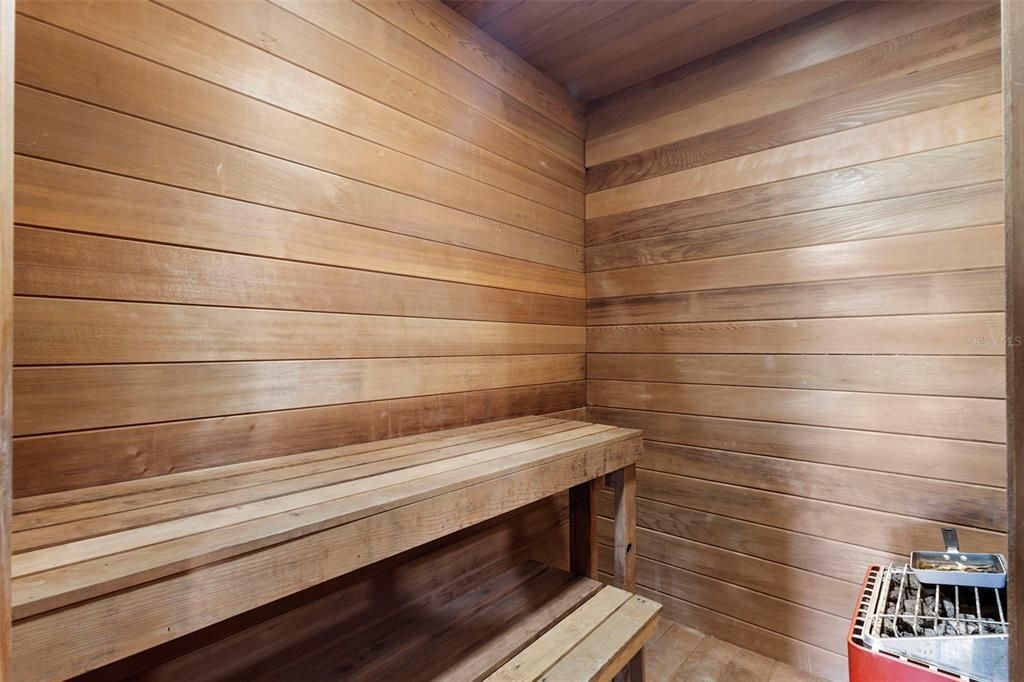 Interior, Sauna Room