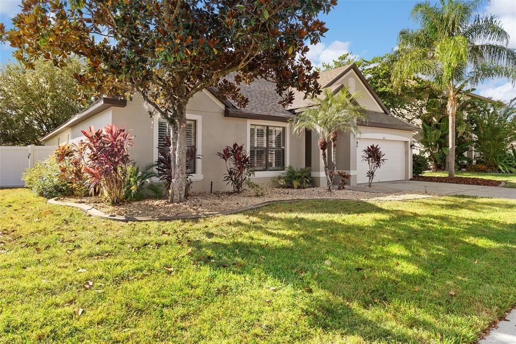 Attached, Backyard, Exterior, Facade, Farmhouse