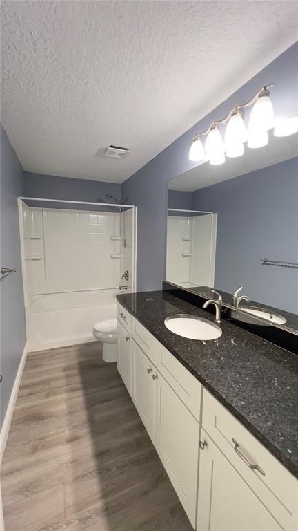 Bathroom, Dual Sink Vanities, Interior, Wood Texture Flooring