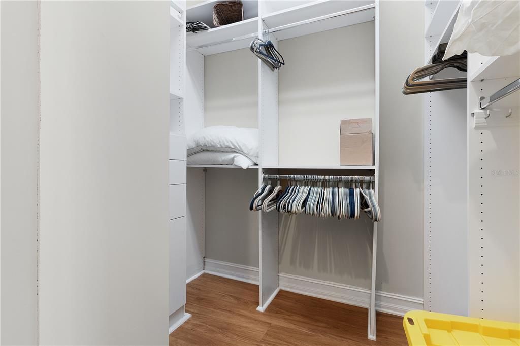 Interior, Walk-in Closets, Wood Texture Flooring