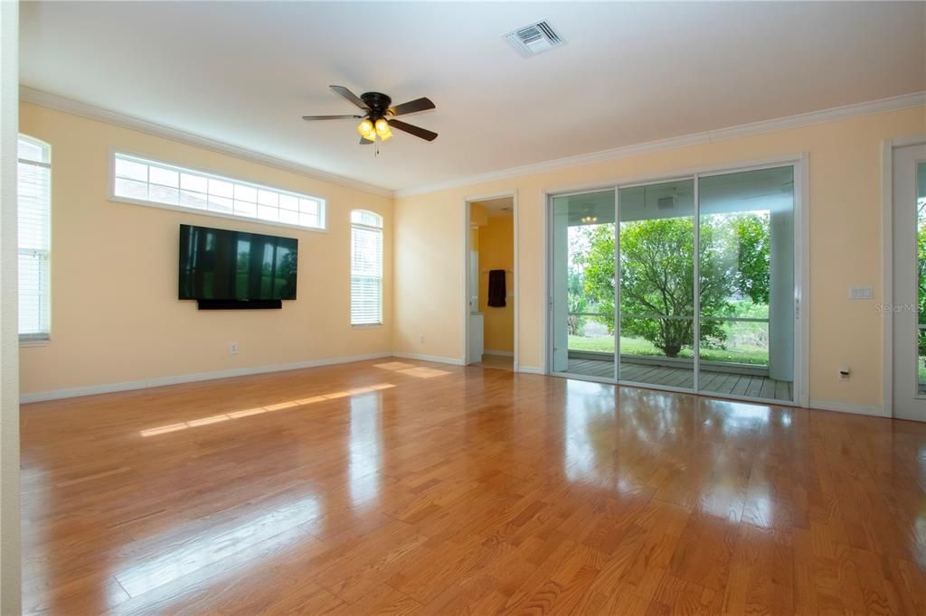 Empty room, Fireplace, Interior, Wood Texture Flooring