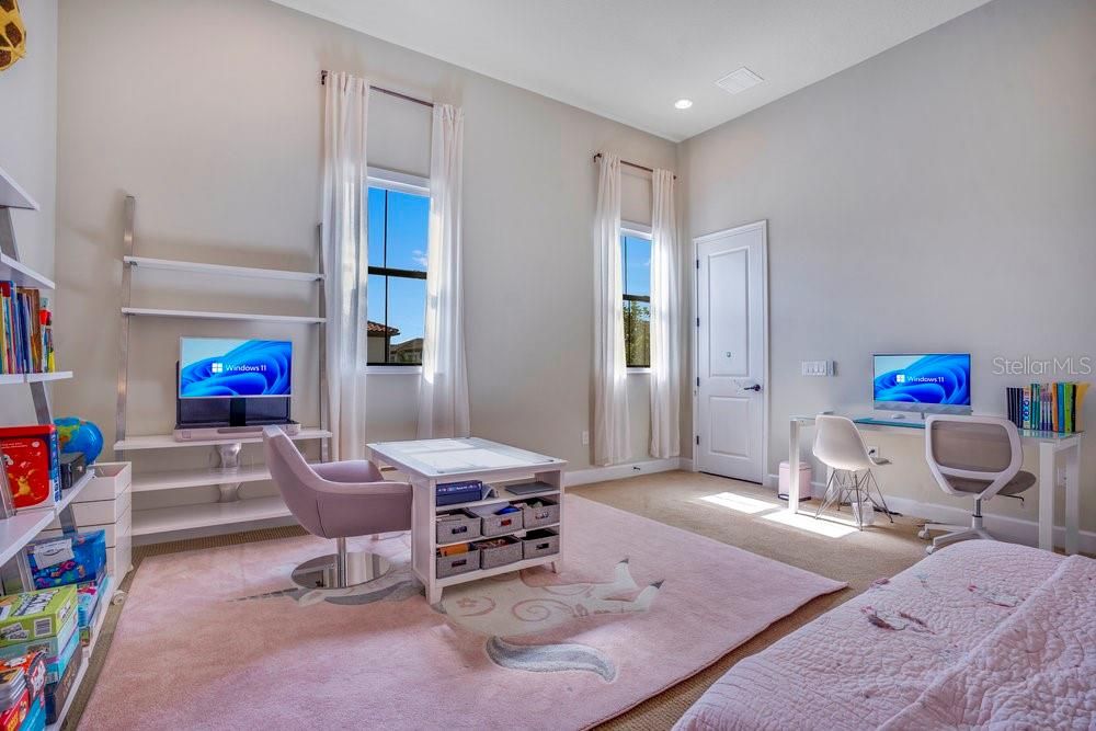 Home Office, Interior, Recessed Lighting