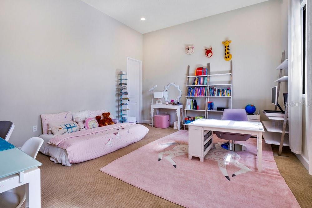 Bedroom, Home Office, Interior, Recessed Lighting