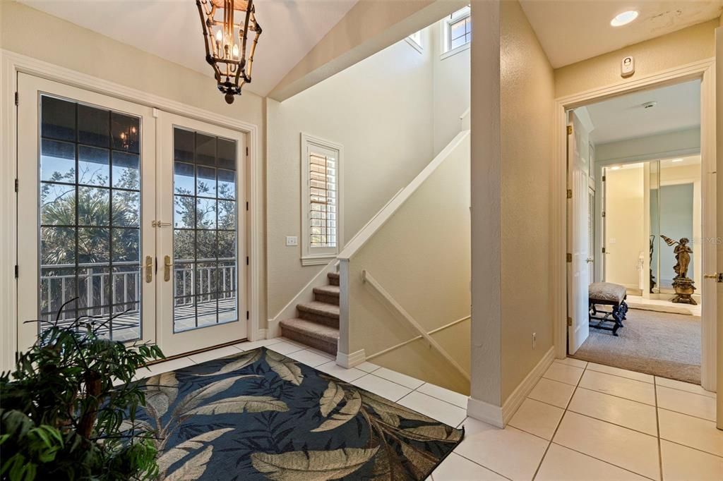Chandelier, Interior, Recessed Lighting