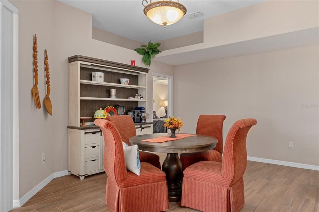 Dining room, Interior, Wood Texture Flooring