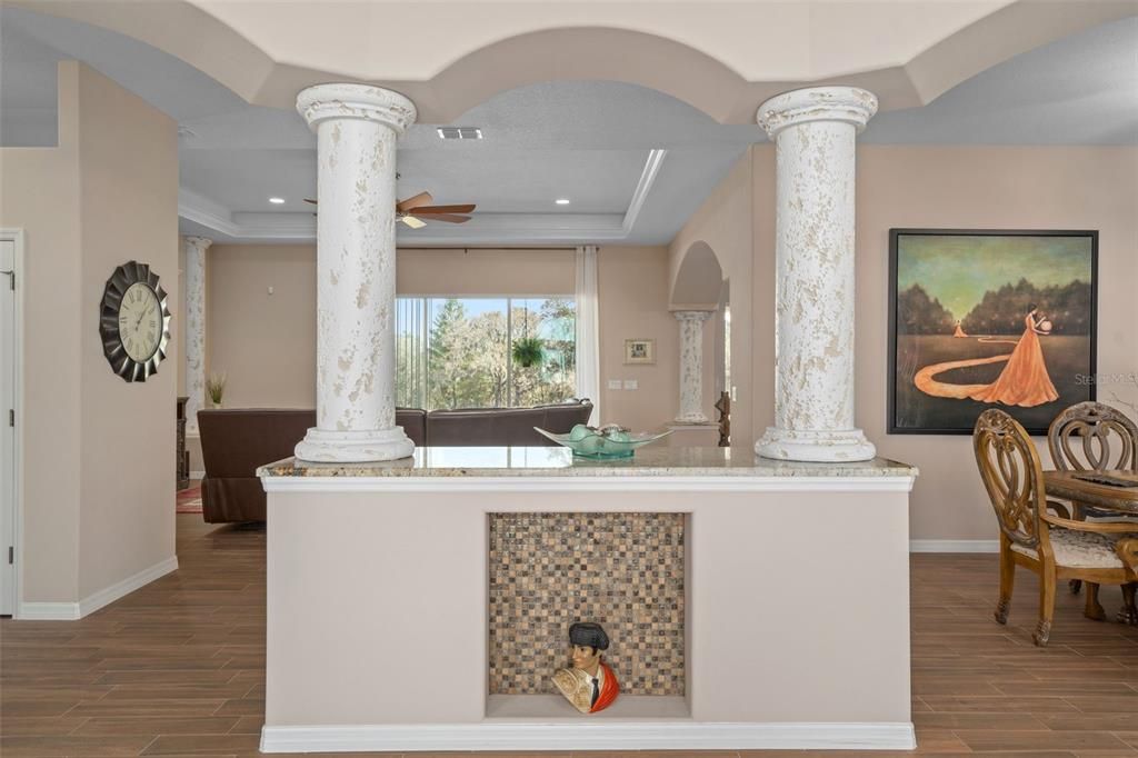 Interior, Recessed Lighting, Wood Texture Flooring