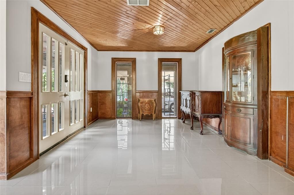Interior, Wooden Ceilings
