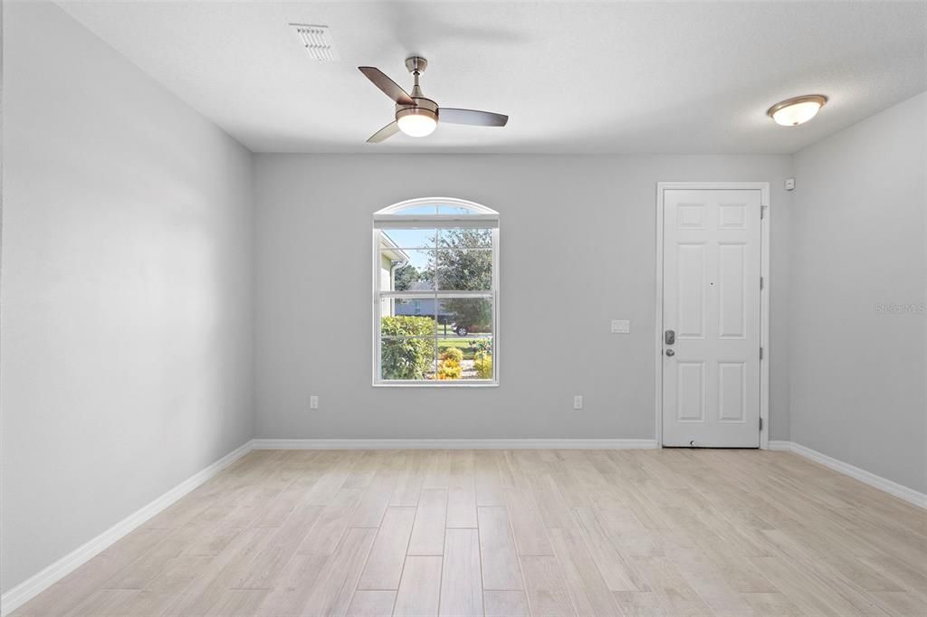 Empty room, Interior, Wood Texture Flooring