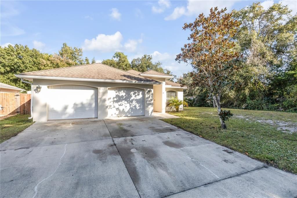 Backyard, Detached Garage, Exterior