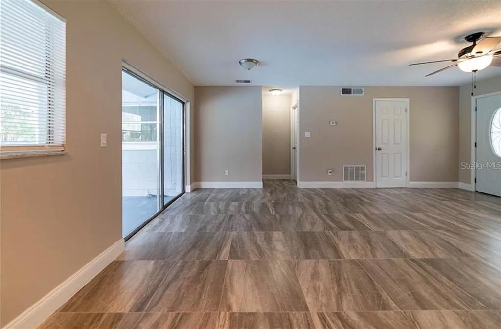 Empty room, Interior, Wood Texture Flooring