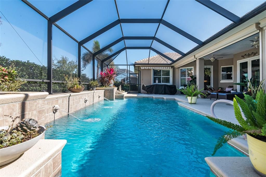 Glass Ceilings, Interior, Pool, Sun Room
