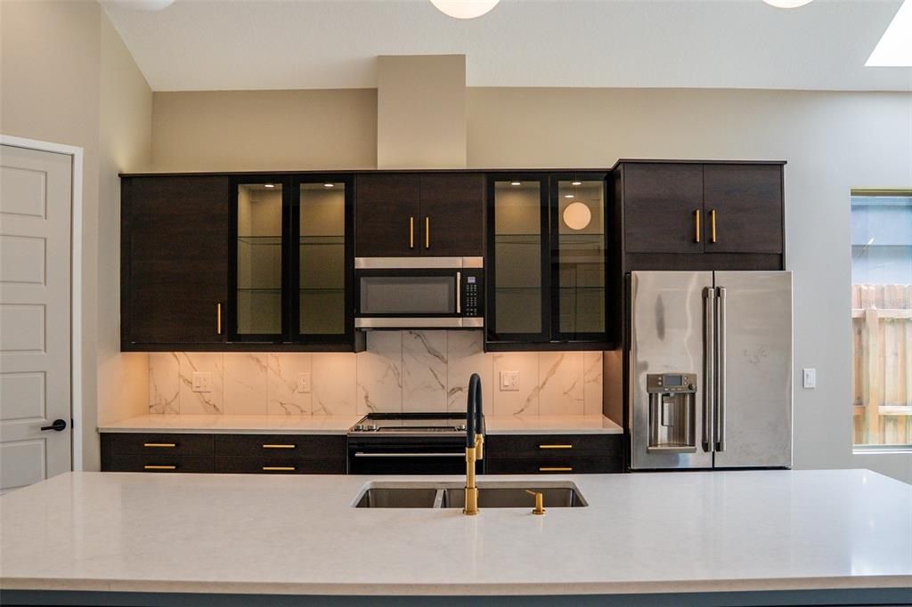 Interior, Kitchen, Marble Walls