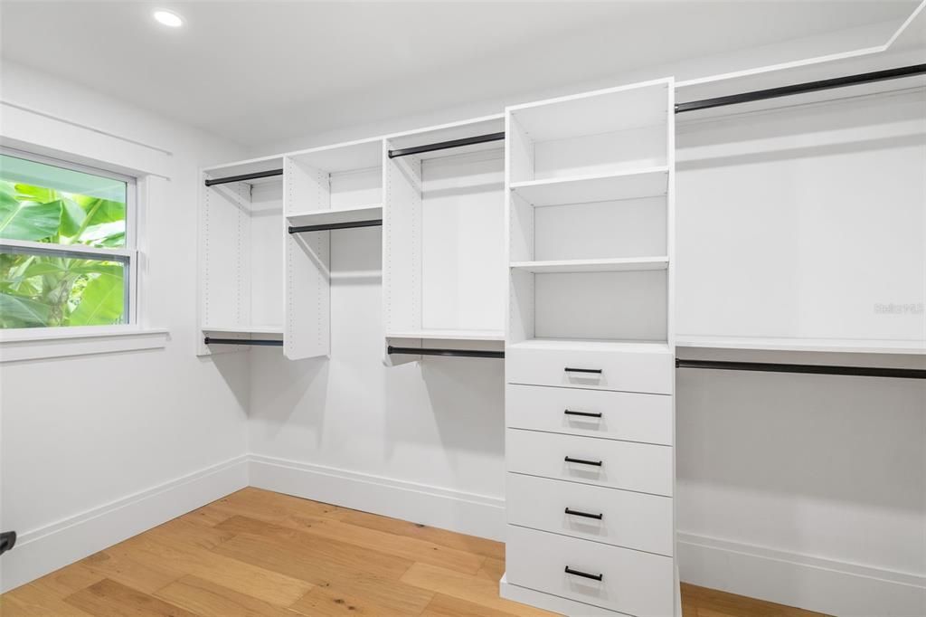 Interior, Recessed Lighting, Walk-in Closets, Wood Texture Flooring