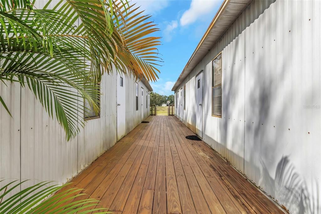 Exterior, Wood Texture Flooring